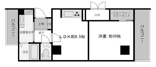 物件○○の間取り図