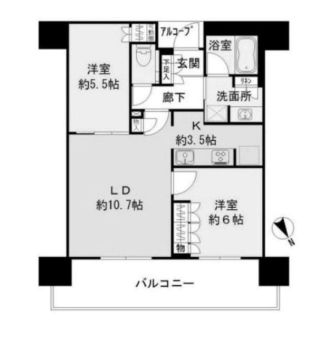 物件○○の間取り図