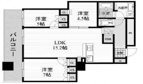 物件○○の間取り図