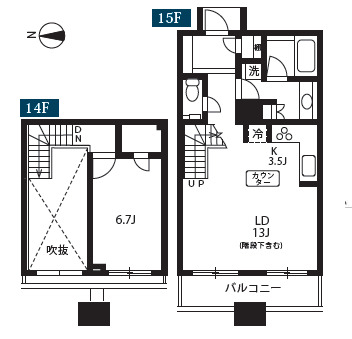 物件○○の間取り図