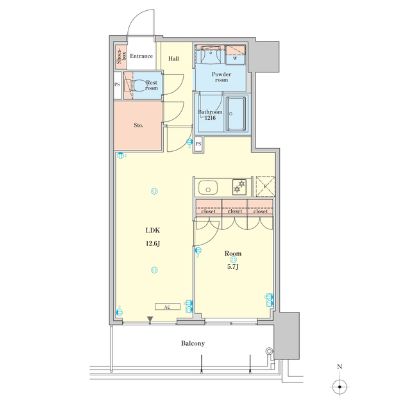 物件○○の間取り図