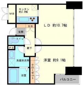 物件○○の間取り図