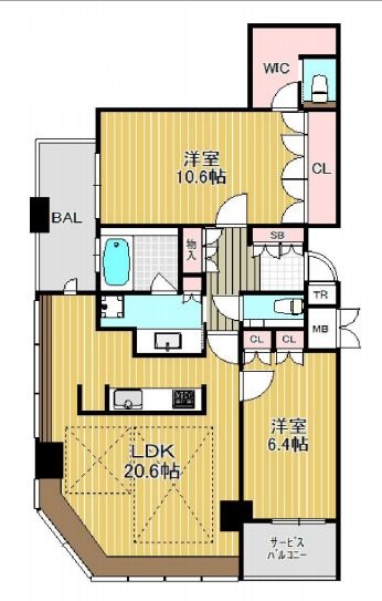 物件○○の間取り図