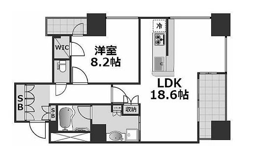 物件○○の間取り図