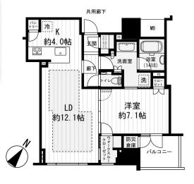 物件○○の間取り図