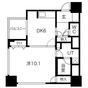 物件○○の間取り図