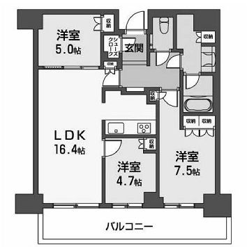 物件○○の間取り図