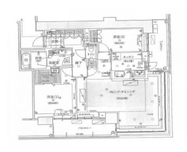 物件○○の間取り図