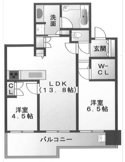 物件○○の間取り図