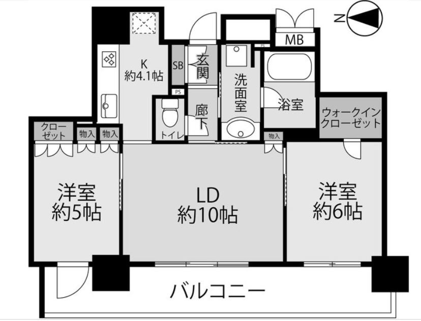 物件○○の間取り図