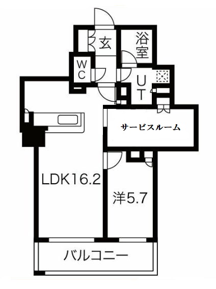 物件○○の間取り図