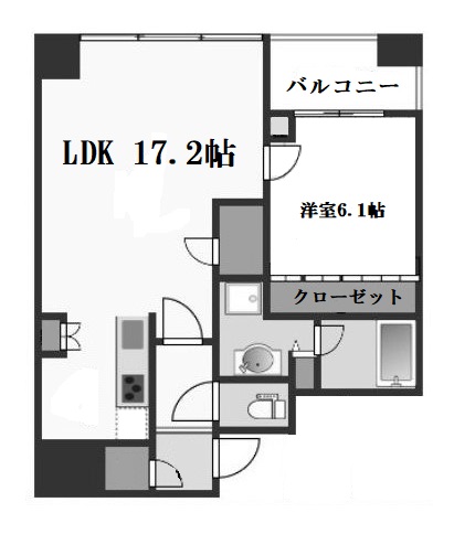 物件○○の間取り図