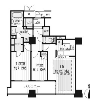 物件○○の間取り図