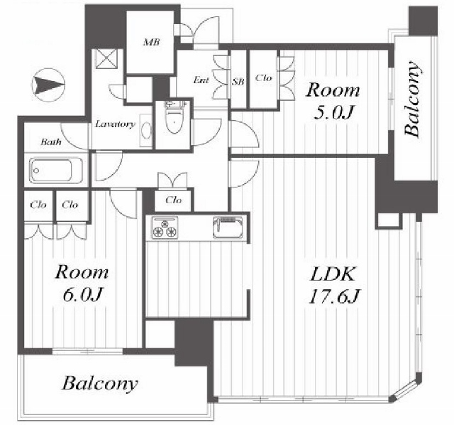 物件○○の間取り図