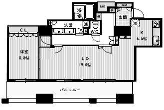 物件○○の間取り図