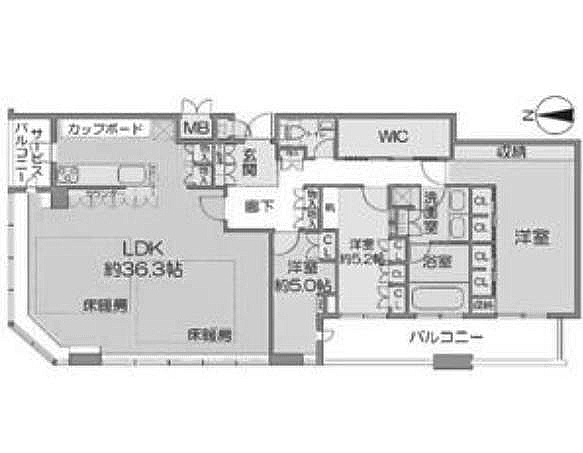 物件○○の間取り図