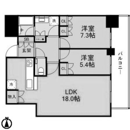 物件○○の間取り図