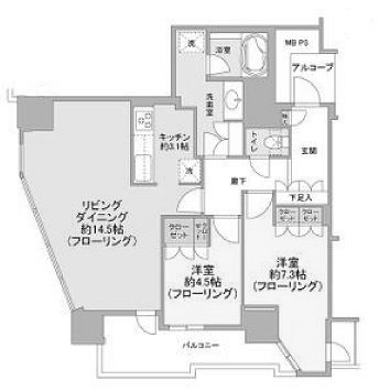 物件○○の間取り図