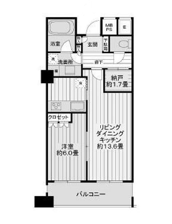 物件○○の間取り図