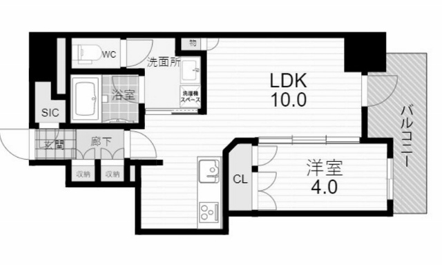 物件○○の間取り図