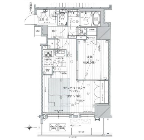 物件○○の間取り図