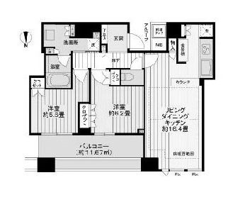 物件○○の間取り図