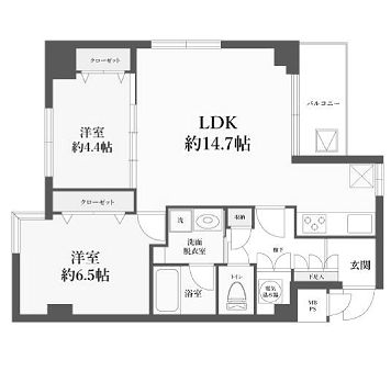 物件○○の間取り図