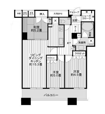 物件○○の間取り図