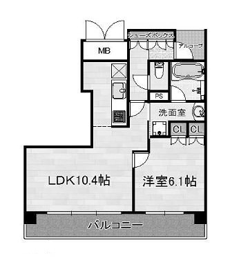 物件○○の間取り図