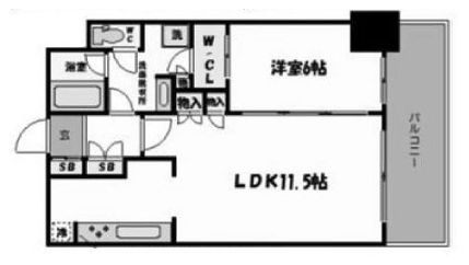 物件○○の間取り図