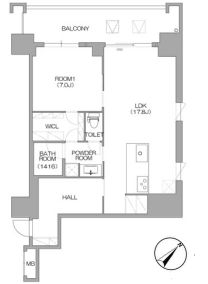 物件○○の間取り図