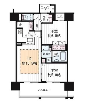 物件○○の間取り図