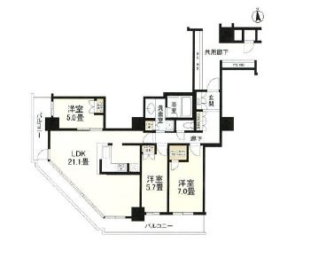 物件○○の間取り図