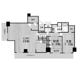 物件○○の間取り図