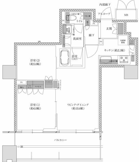 物件○○の間取り図