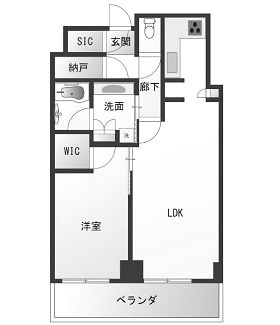 物件○○の間取り図