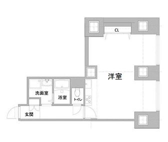 物件○○の間取り図