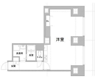 物件○○の間取り図