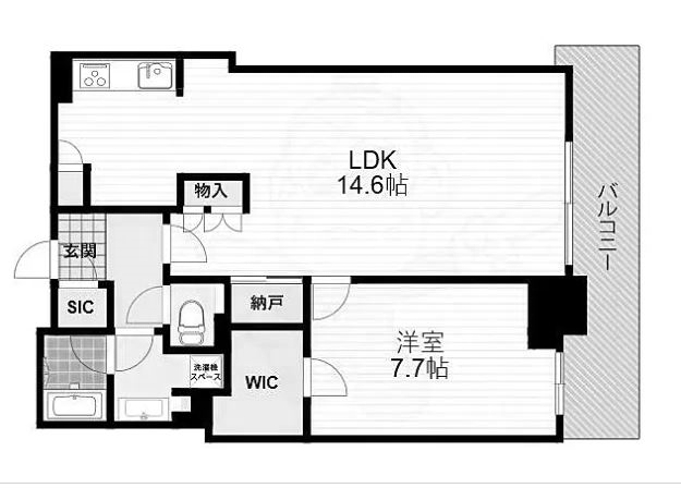 物件○○の間取り図