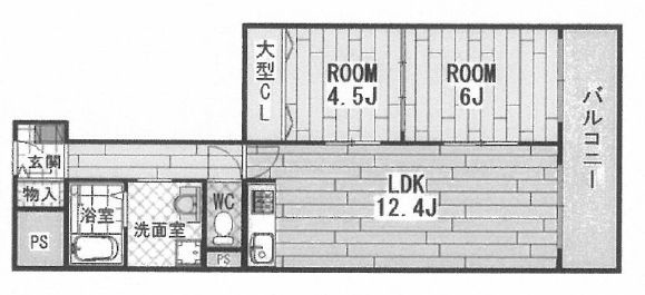 物件○○の間取り図