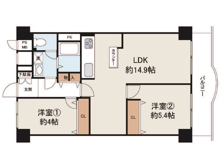 物件○○の間取り図