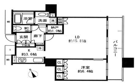 物件○○の間取り図