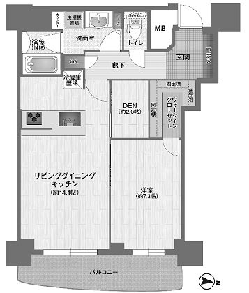 物件○○の間取り図