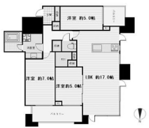 物件○○の間取り図