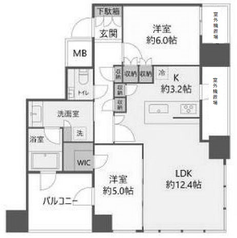 物件○○の間取り図