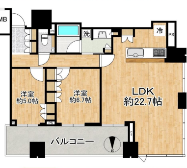 物件○○の間取り図