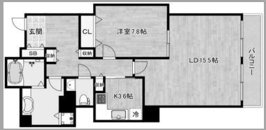 物件○○の間取り図