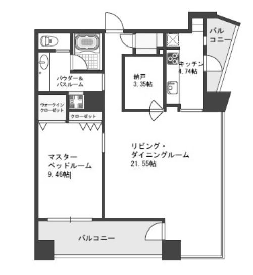 物件○○の間取り図