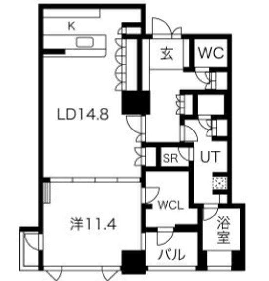 物件○○の間取り図