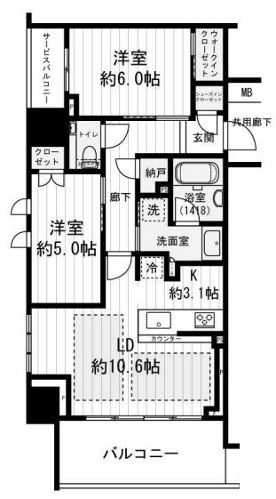 物件○○の間取り図